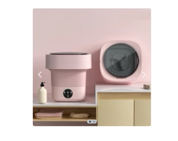 Mini lavadora plegable